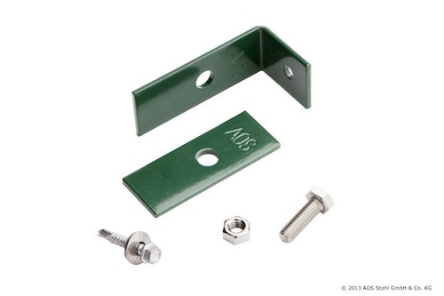 Zaunanschlusswinkel set - zaunanschlusswinkel,