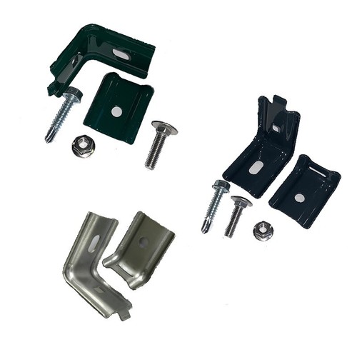 Set zaunanschlusswinkel - set,